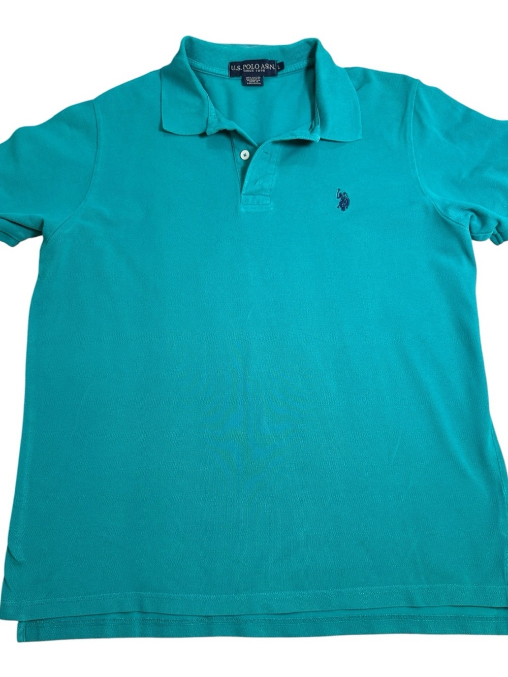 U.S. Polo Assn. Men's Teal Polo Shirt